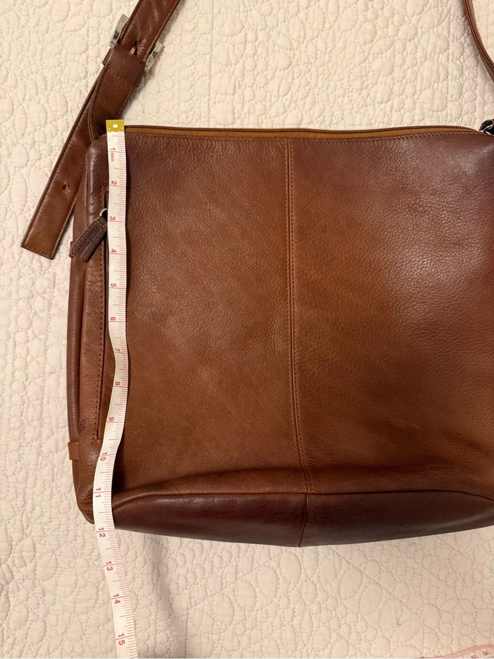 Wilsons Leather Brown Leather Hobo Shoulder Bag